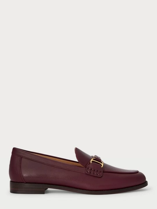 Foto van product Instappers Lauren Ralph Lauren donkerrood