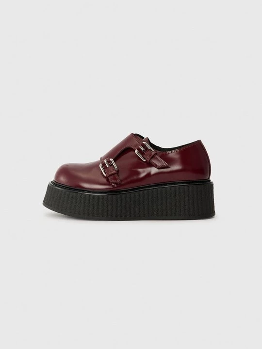 Foto van product Instappers MOSCHINO bordeauxrood