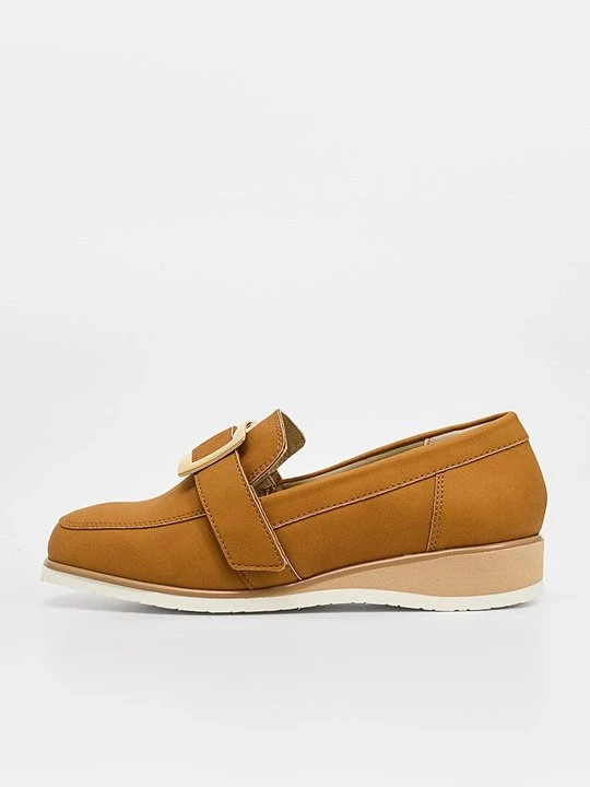 Foto van product Instappers Scholl camel