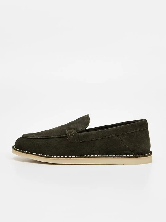 Foto van product Instappers Tommy Hilfiger donkergroen