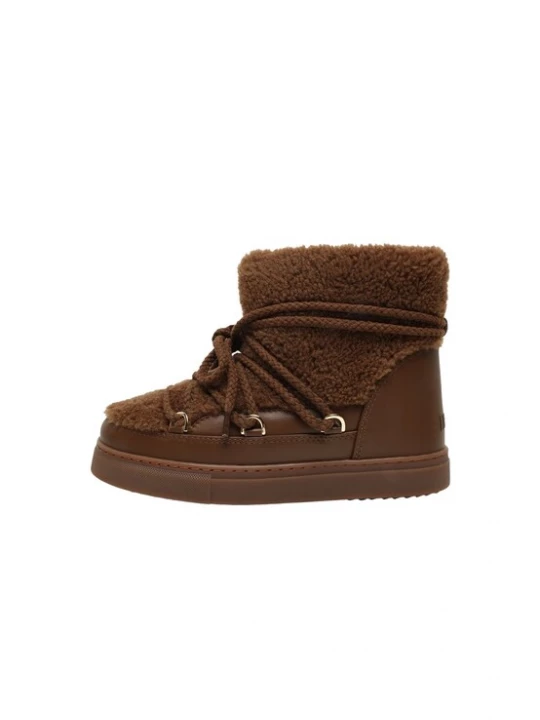 Foto van product INUIKII Snowboots 'CURLY' chocoladebruin
