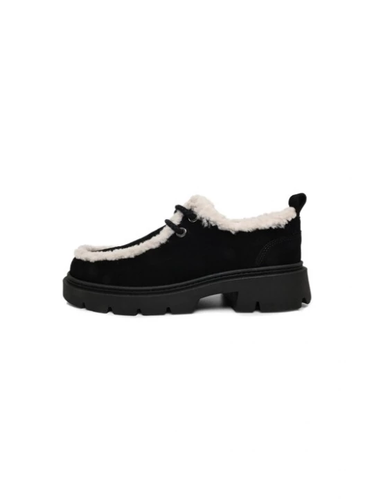 Foto van product INUIKII Veterschoen 'MOCABEE CURLY' zwart