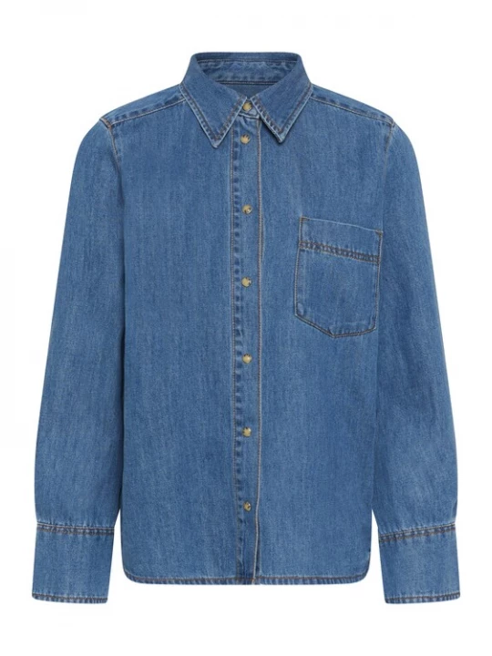 Foto van product InWear Blouse blauw denim