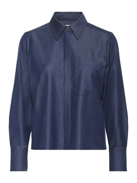 Foto van product InWear Blouse 'CHERRIEIW' donkerblauw