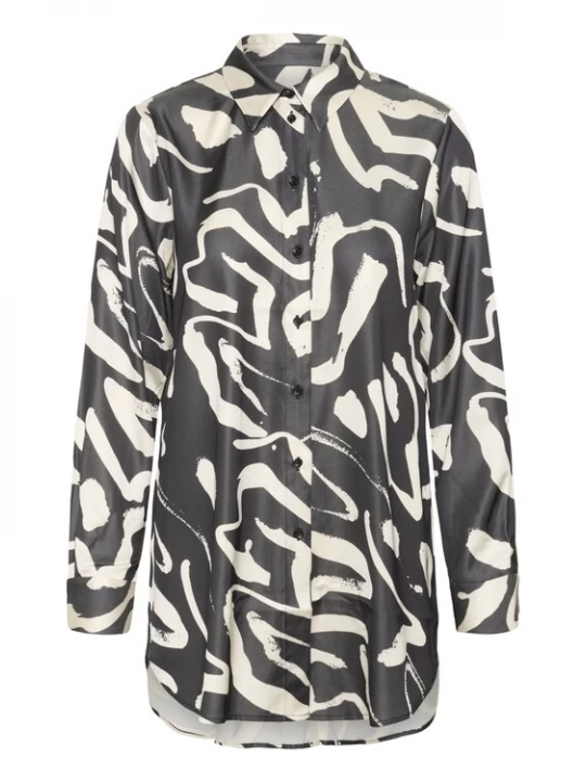 Foto van product InWear Blouse 'GAIAAIW' lichtbeige / zwart