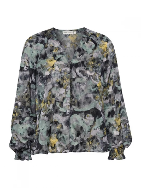 Foto van product InWear Blouse 'Nisiral' pastelgroen / gemengde kleuren