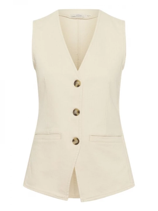 Foto van product InWear Bodywarmer 'Bacca' ecru