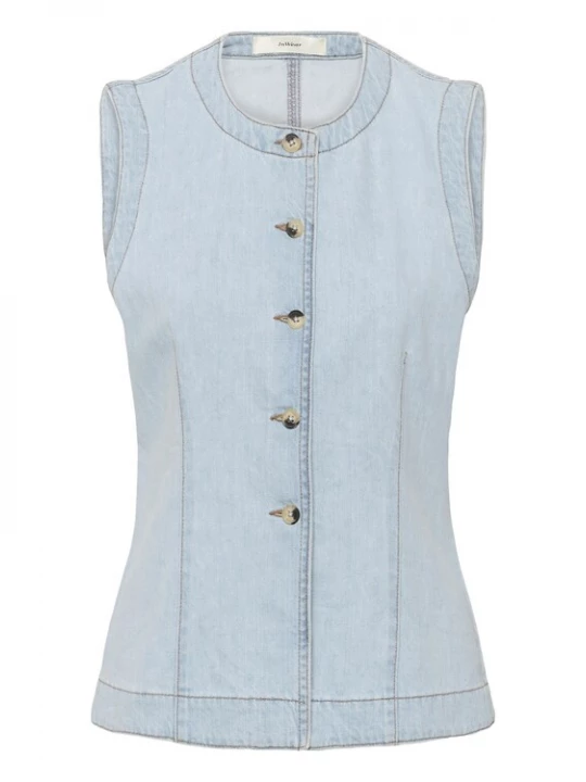 Foto van product InWear Bodywarmer blauw denim