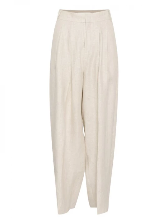 Foto van product InWear Broek 'Yaiza' beige gemêleerd