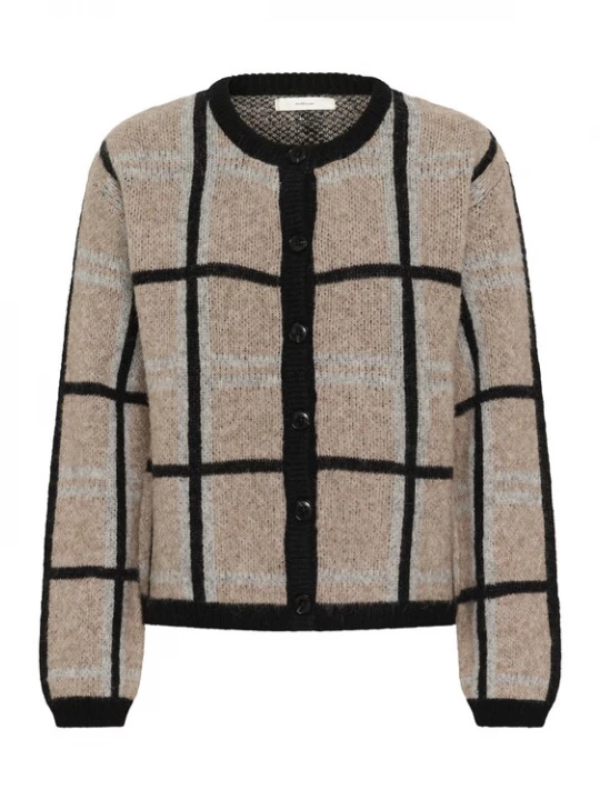 Foto van product InWear Gebreid vest beige / zwart