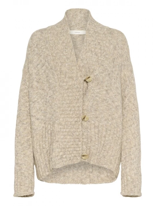 Foto van product InWear Gebreid vest 'NELLYIW' beige gemêleerd