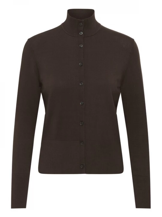 Foto van product InWear Gebreid vest 'Paula' mokka