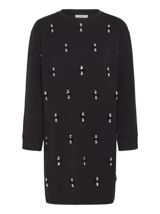 Foto van product InWear Gebreide jurk 'IWKINCENT DECO TUNIC' zwart