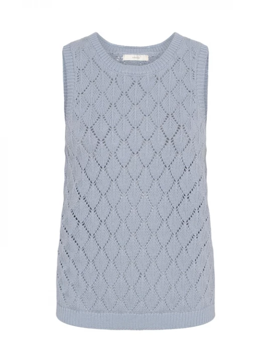 Foto van product InWear Gebreide top 'Baletta' duifblauw