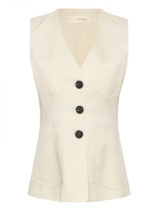 Foto van product InWear Gilet 'Quentaiw' pasteelgeel