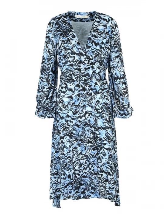 Foto van product InWear Jurk 'Basira' lichtblauw / zwart