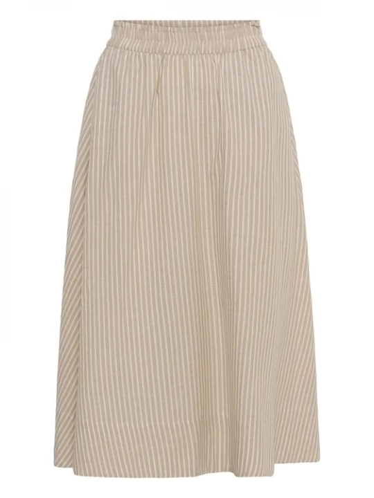 Foto van product InWear Rok 'IWBilly' beige / wit