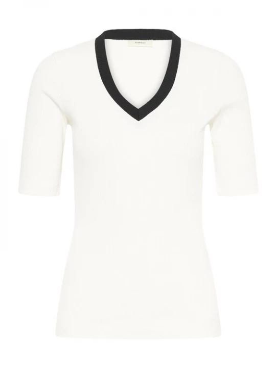 Foto van product InWear Shirt zwart / offwhite
