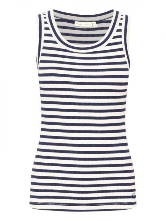 Foto van product InWear Top 'Dagna' navy / wit