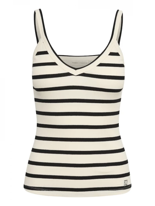 Foto van product InWear Top 'Egna' lichtbeige / zwart