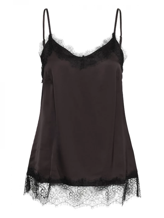 Foto van product InWear Top 'IWBalla' chocoladebruin / zwart