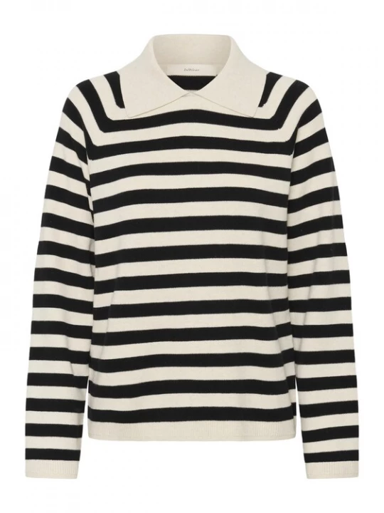 Foto van product InWear Top 'MADIE' ecru / zwart