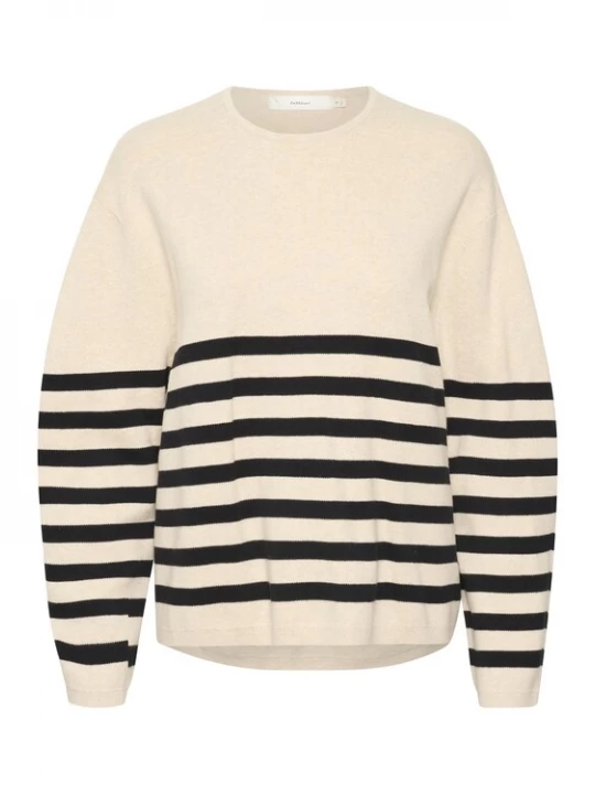 Foto van product InWear Trui beige gemêleerd / zwart