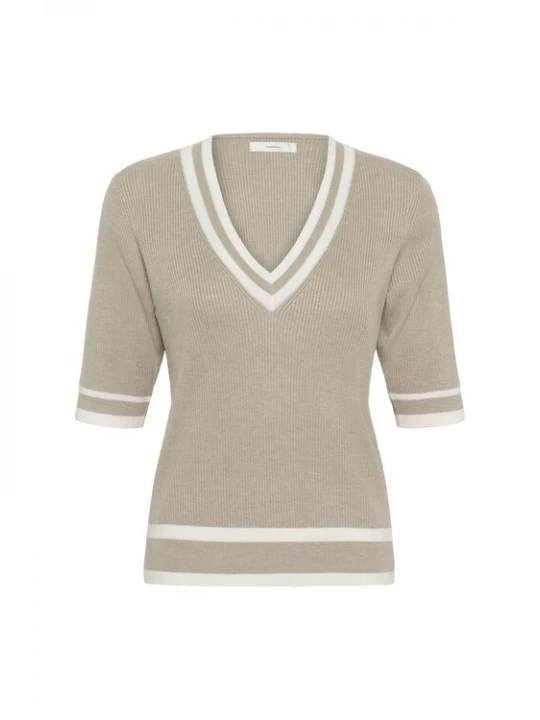 Foto van product InWear Trui 'Leenah' beige / wit