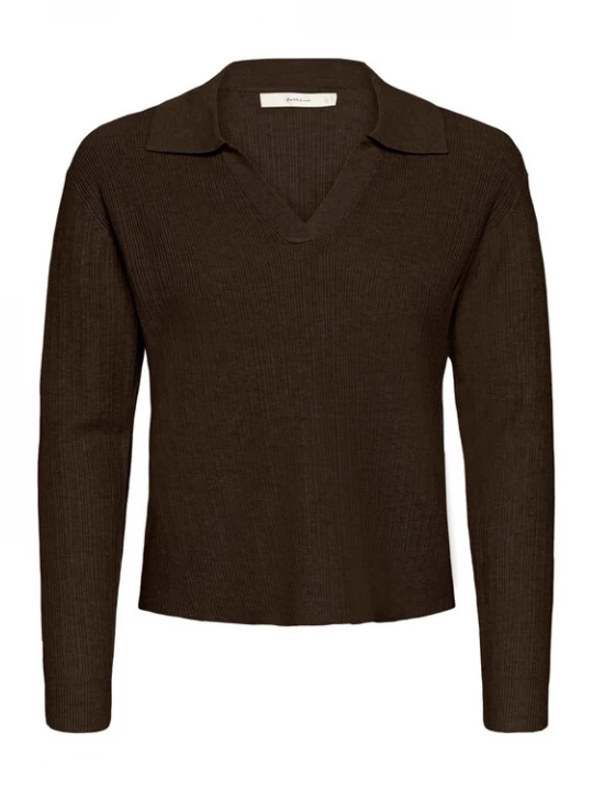 Foto van product InWear Trui 'Yenah' donkerbruin