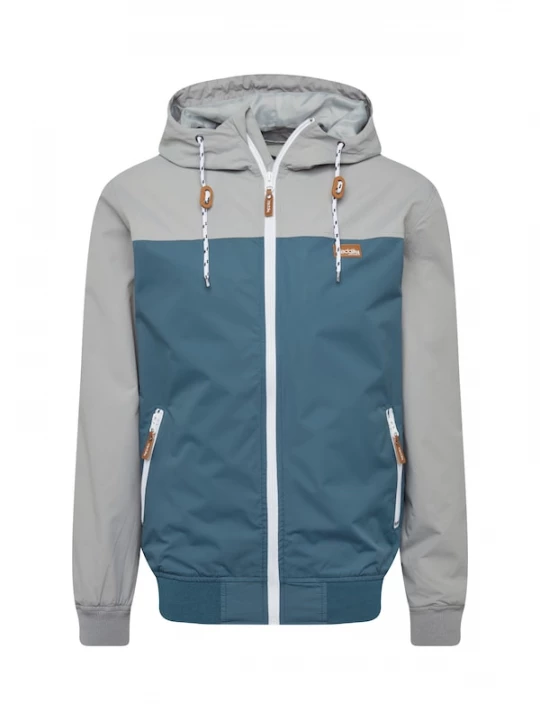 Foto van product Iriedaily Functionele jas 'Auf Deck' donkerblauw / grijs