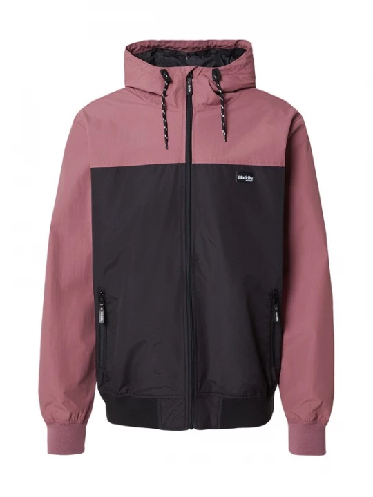 Foto van product Iriedaily Functionele jas 'Auf Deck' mauve / zwart