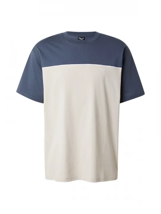 Foto van product Iriedaily Shirt 'Auf Deck' sand / duifblauw