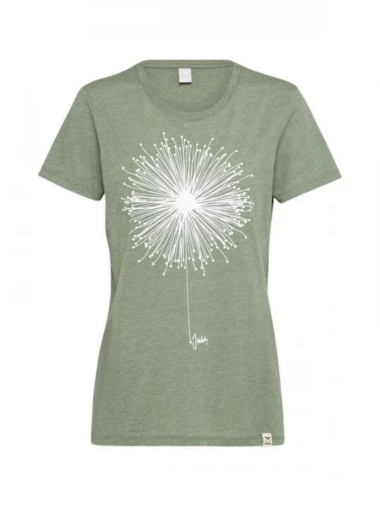 Foto van product Iriedaily Shirt 'Blowball' pastelgroen / wit
