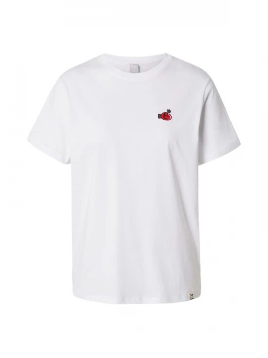 Foto van product Iriedaily Shirt 'Box Flower' rood / wit