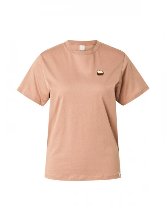 Foto van product Iriedaily Shirt 'Burger Love' beige / nude / zwart