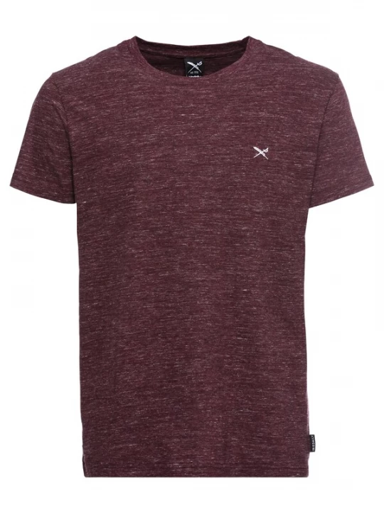 Foto van product Iriedaily Shirt 'Chamisso' wijnrood / wit