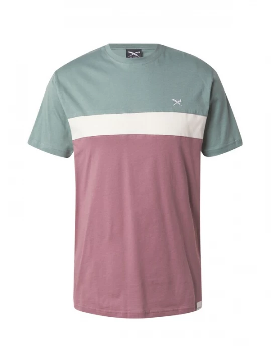 Foto van product Iriedaily Shirt 'Court' jade groen / mauve / wit / offwhite