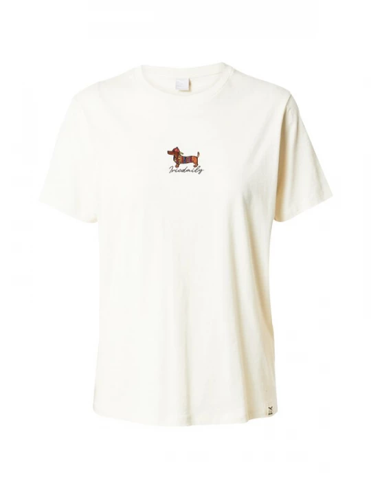 Foto van product Iriedaily Shirt 'Dacksi' bruin / rood / zwart / wit