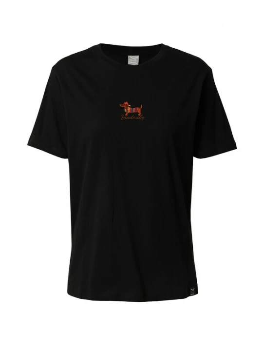 Foto van product Iriedaily Shirt 'Dacksi' lila / oranje / rood / zwart