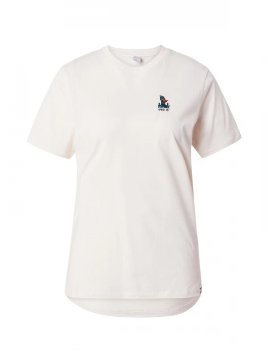 Foto van product Iriedaily Shirt 'Duck' petrol / rood / wit