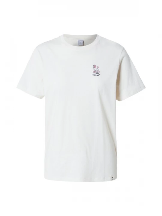 Foto van product Iriedaily Shirt 'Floodle' rosa / zwart / wolwit