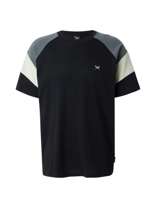 Foto van product Iriedaily Shirt 'Flowing' grijs / zwart / natuurwit