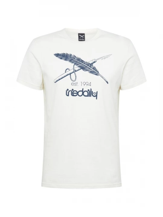 Foto van product Iriedaily Shirt 'Harpoon Flag' navy / wit