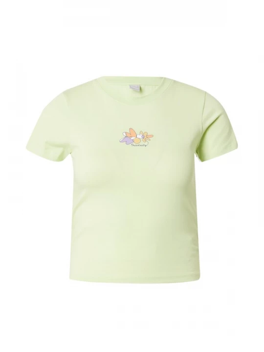 Foto van product Iriedaily Shirt lichtgroen / lila / oranje / wit