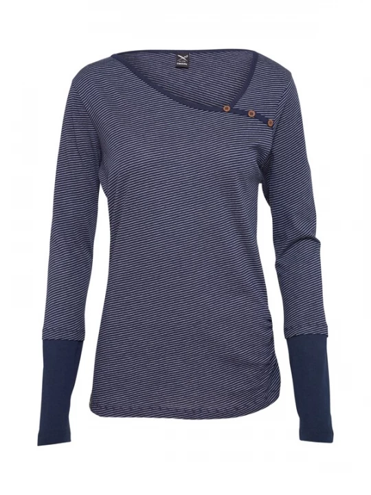 Foto van product Iriedaily Shirt navy / wit
