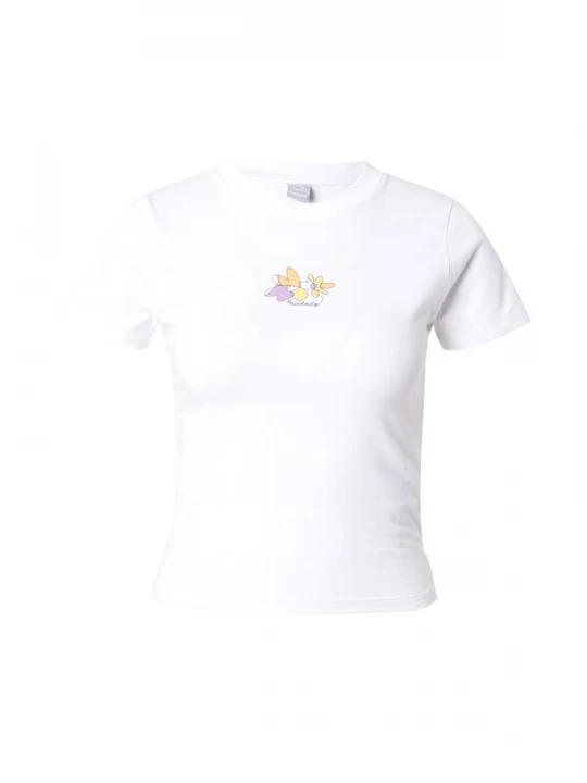 Foto van product Iriedaily Shirt pasteelgeel / lila / pasteloranje / wit