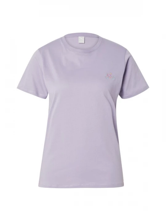 Foto van product Iriedaily Shirt 'Peacy Ride' goudgeel / mintgroen / sering / pink