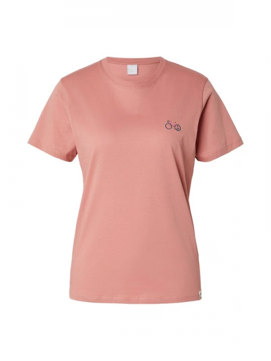 Foto van product Iriedaily Shirt 'Peacy Ride' pastelrood