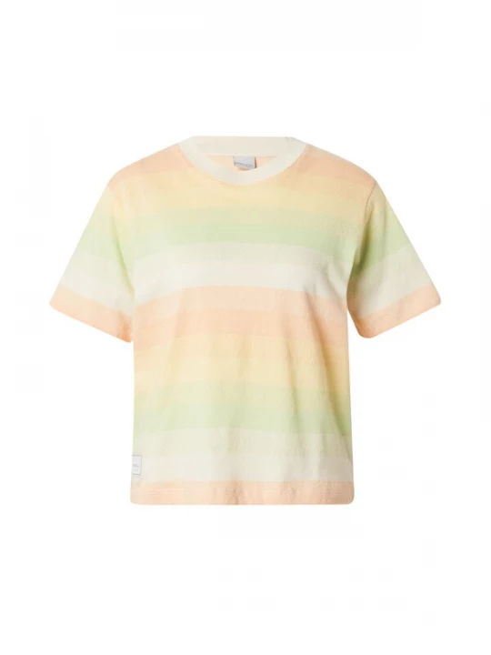 Foto van product Iriedaily Shirt 'Pixi' crème / lichtgeel / lichtgroen / perzik