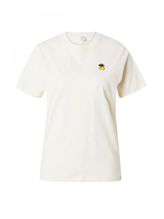 Foto van product Iriedaily Shirt 'Quitschi' geel / knalrood / zwart / offwhite